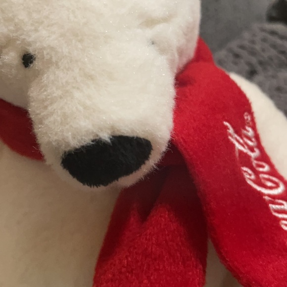 Coca Cola Polar Bear Stuffed Toy - Picture 8 of 9